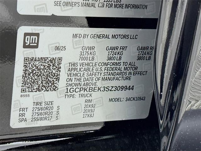 2025 Chevrolet Silverado 1500 Vehicle Photo in PUYALLUP, WA 98371-4149