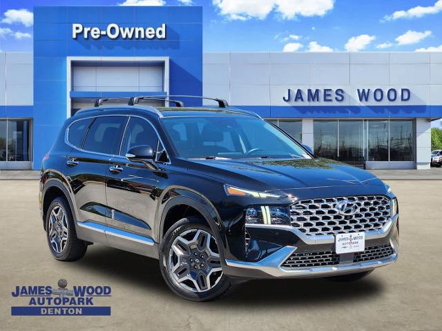 2021 Hyundai SANTA FE Hybrid Vehicle Photo in DENTON, TX 76210-9321