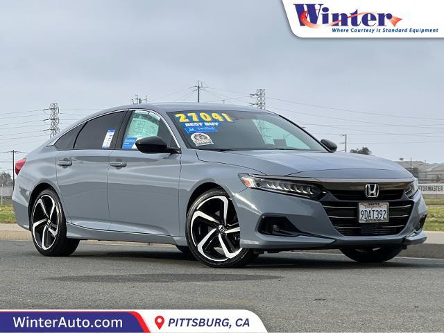 2022 Honda Accord Sedan Vehicle Photo in PITTSBURG, CA 94565-7121