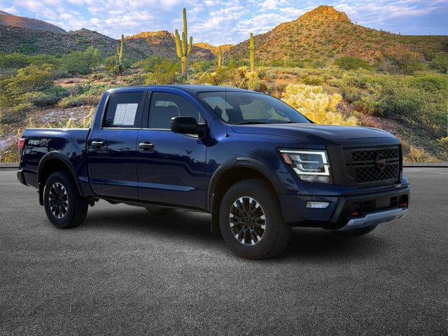 Used 2021 Nissan Titan PRO-4X with VIN 1N6AA1ED2MN523173 for sale in Glendale, AZ