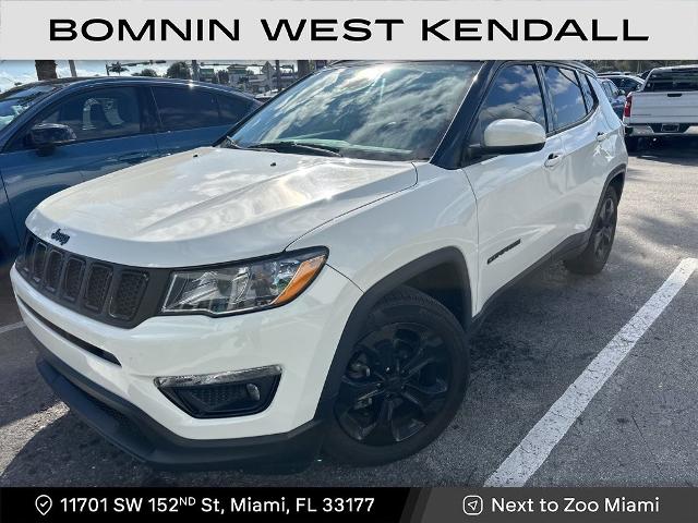 Used 2019 Jeep Compass Altitude with VIN 3C4NJCBBXKT658644 for sale in Miami, FL