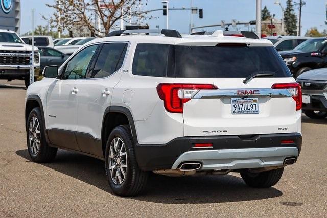 Used 2022 GMC Acadia SLE with VIN 1GKKNRL47NZ139417 for sale in Sacramento, CA