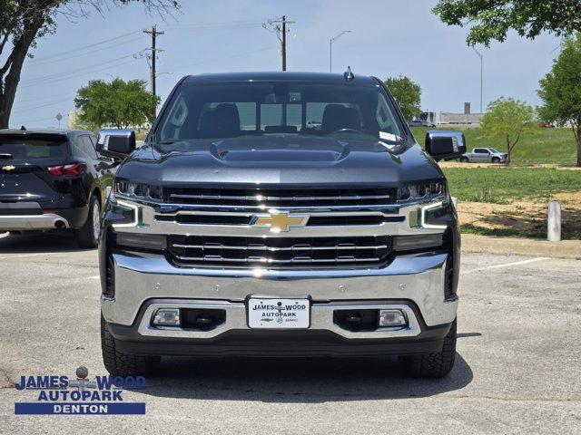 Certified 2022 Chevrolet Silverado 1500 Limited LTZ with VIN 1GCUYGED5NZ142121 for sale in Denton, TX
