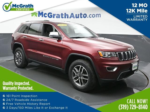 2022 Jeep Grand Cherokee WK Vehicle Photo in Cedar Rapids, IA 52402