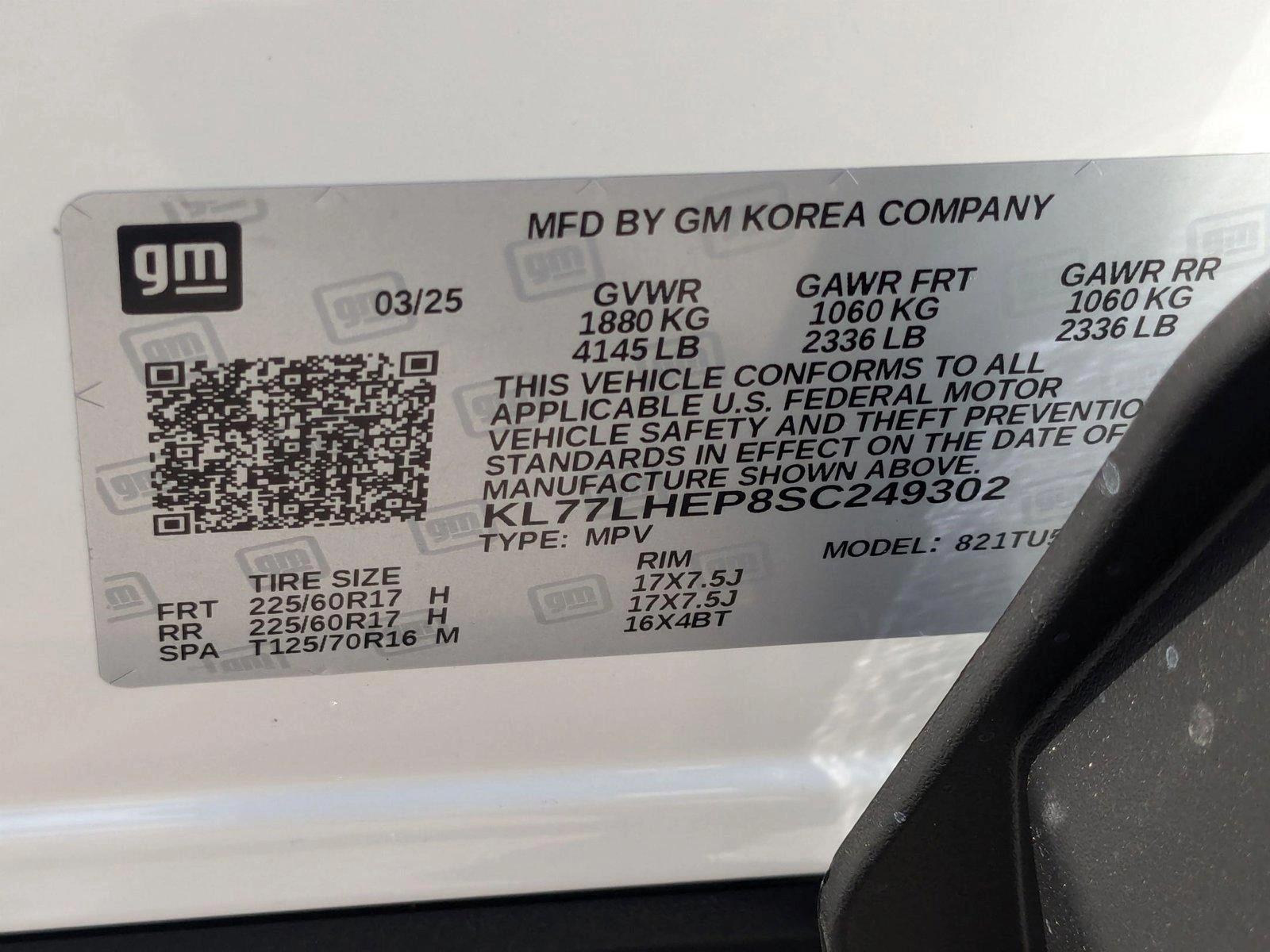 2025 Chevrolet Trax Vehicle Photo in MIAMI, FL 33134-2699