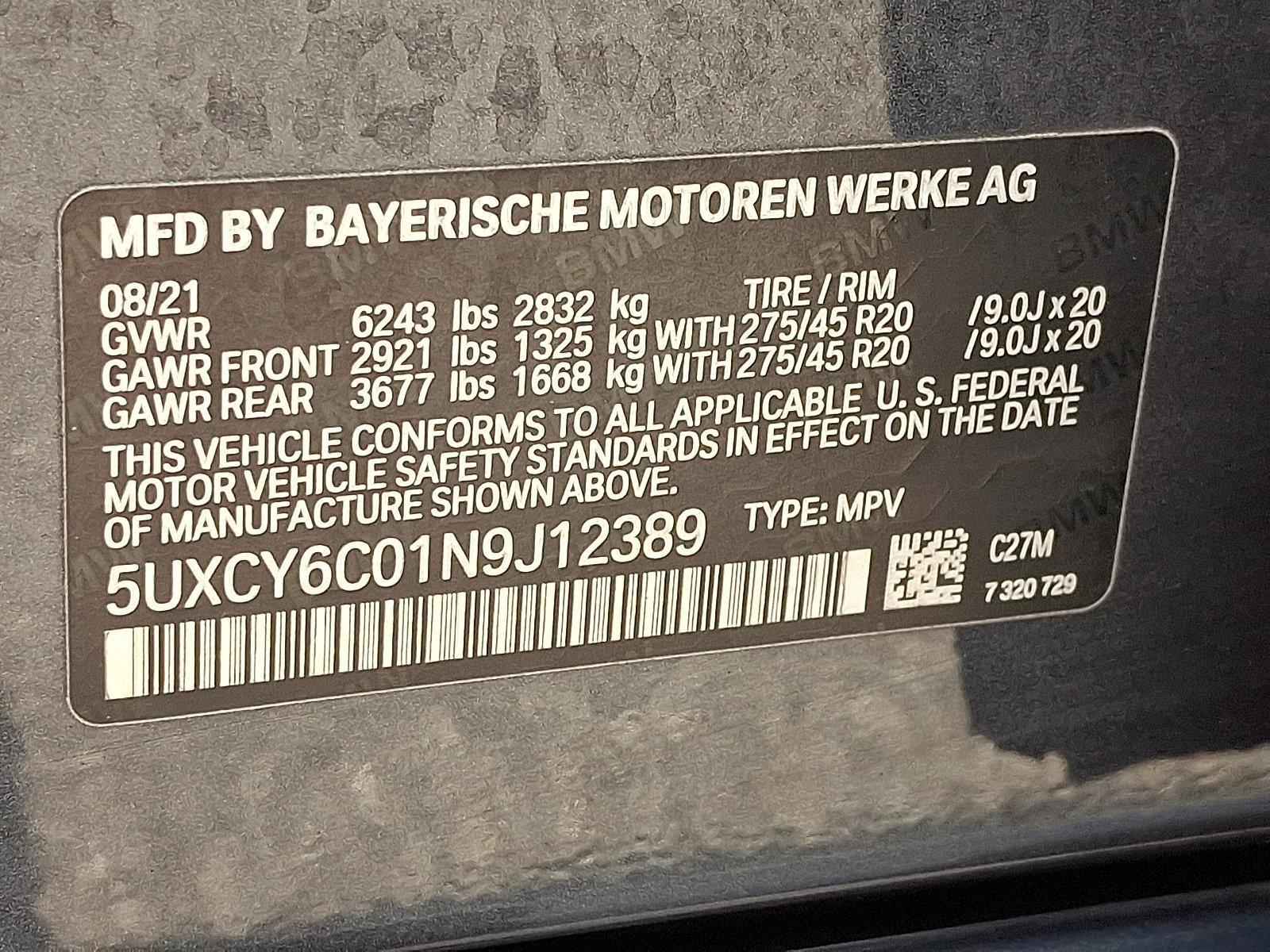 2022 BMW X6 xDrive40i Vehicle Photo in Lancaster, PA 17601