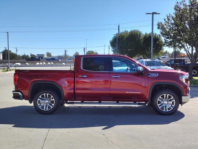 Used 2021 GMC Sierra 1500 SLT with VIN 3GTU9DED2MG260301 for sale in Rockwall, TX