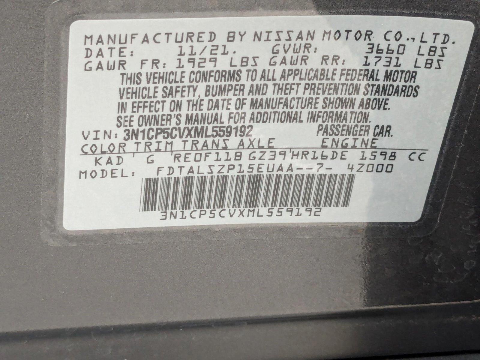 2021 Nissan Kicks Vehicle Photo in Miami, FL 33135