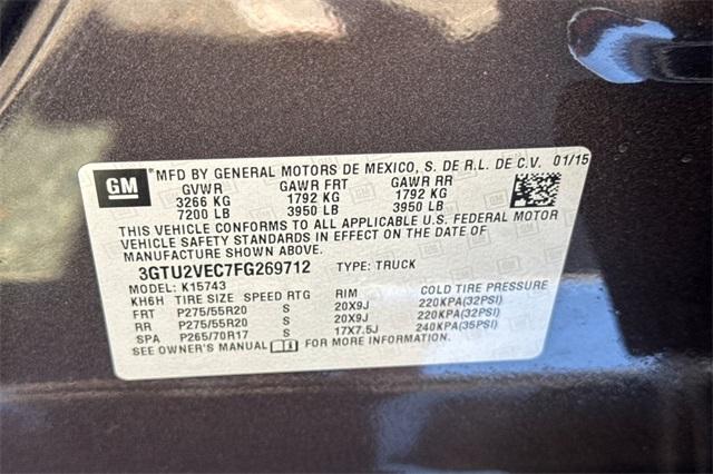 2015 GMC Sierra 1500 Vehicle Photo in ELK GROVE, CA 95757-8703