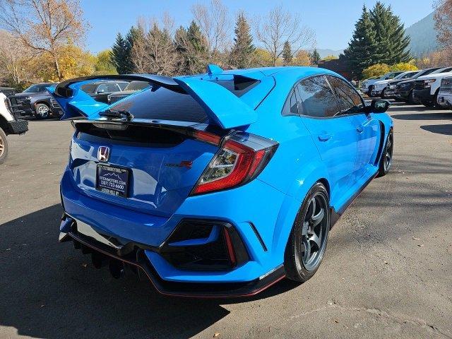 Used 2021 Honda Civic Hatchback Type-R with VIN SHHFK8G71MU205497 for sale in Jackson, WY