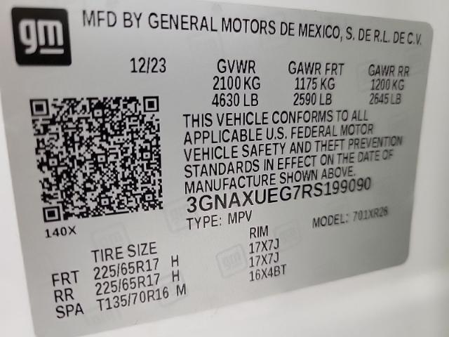 2024 Chevrolet Equinox Vehicle Photo in MANITOWOC, WI 54220-5838