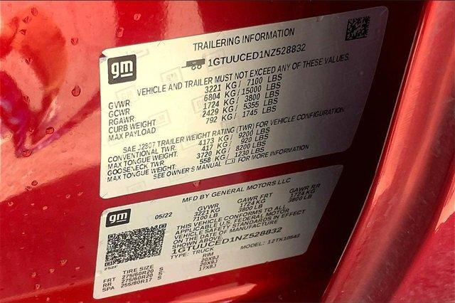 2022 GMC Sierra 1500 Vehicle Photo in KANSAS CITY, MO 64114-4545