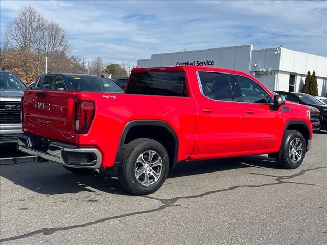 Certified 2021 GMC Sierra 1500 SLE with VIN 1GTP9BEK9MZ410968 for sale in Asheville, NC