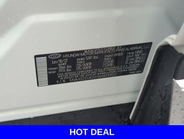 2022 Hyundai SANTA FE Vehicle Photo in Merrillville, IN 46410