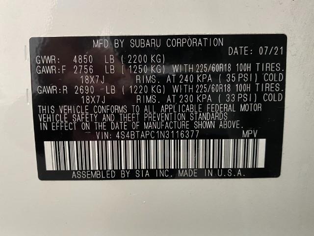 2022 Subaru Outback Vehicle Photo in Appleton, WI 54913