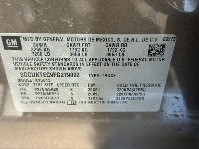 2015 Chevrolet Silverado 1500 Vehicle Photo in APPLETON, WI 54914-4656