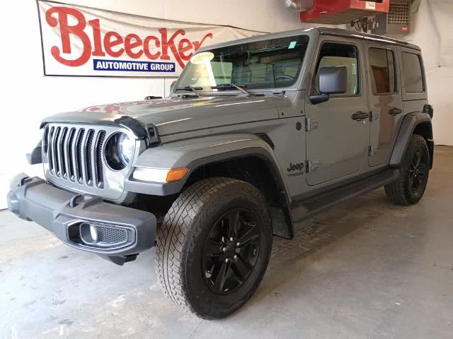 Used 2021 Jeep Wrangler Unlimited Sahara Altitude with VIN 1C4HJXEN9MW732773 for sale in Red Springs, NC