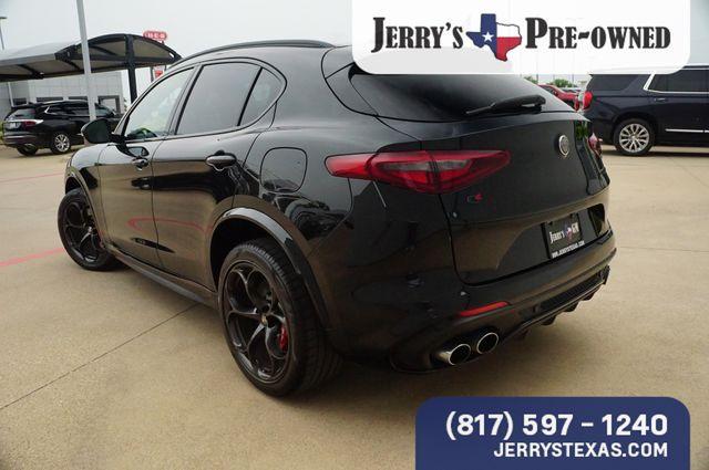 Used 2021 Alfa Romeo Stelvio Quadrifoglio with VIN ZASPAKEV6M7D13425 for sale in Weatherford, TX