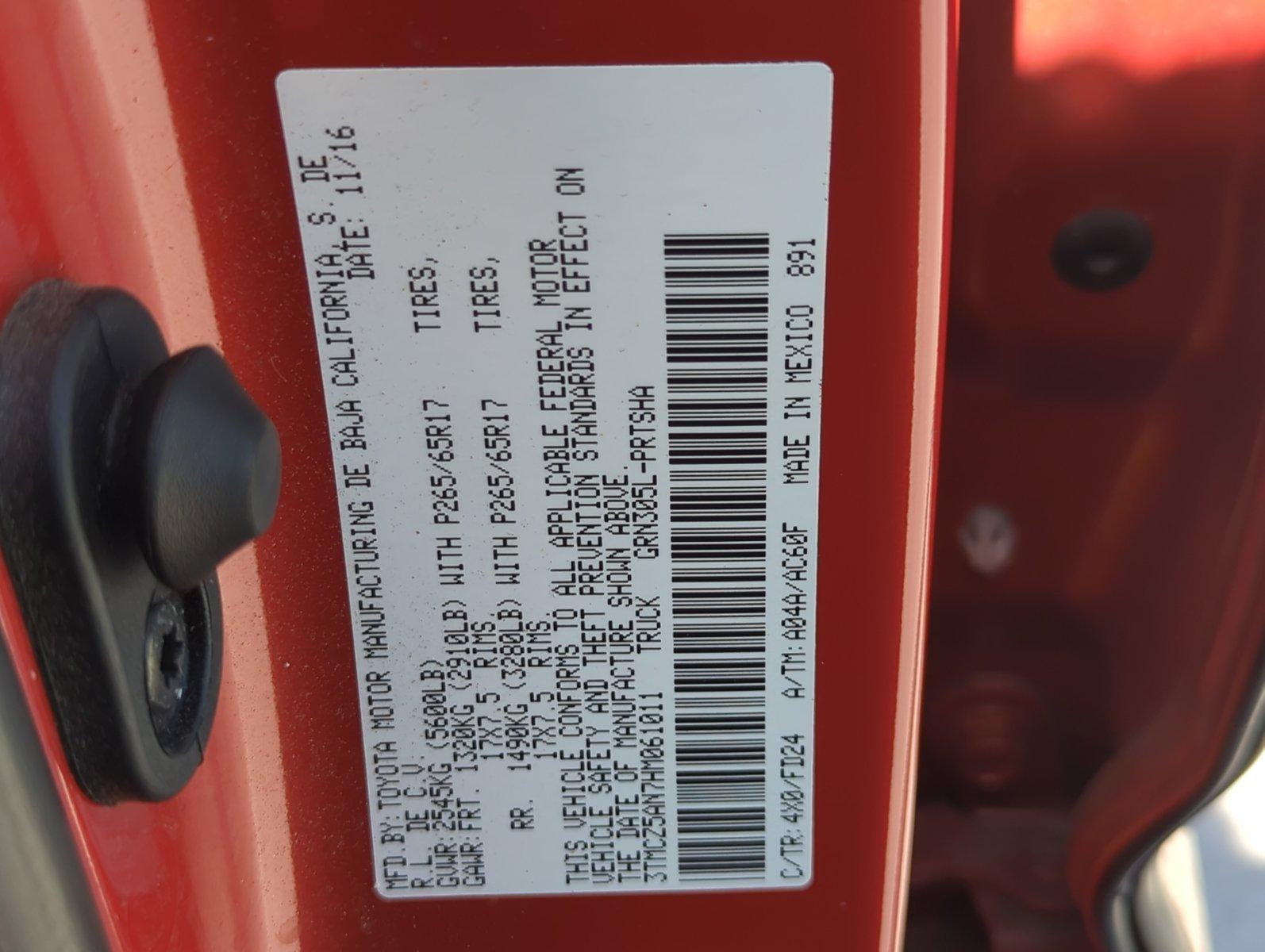 2017 Toyota Tacoma Vehicle Photo in Sanford, FL 32771