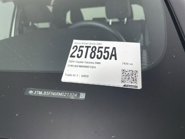 2024 Toyota Tacoma Vehicle Photo in GILBERT, AZ 85297-0402
