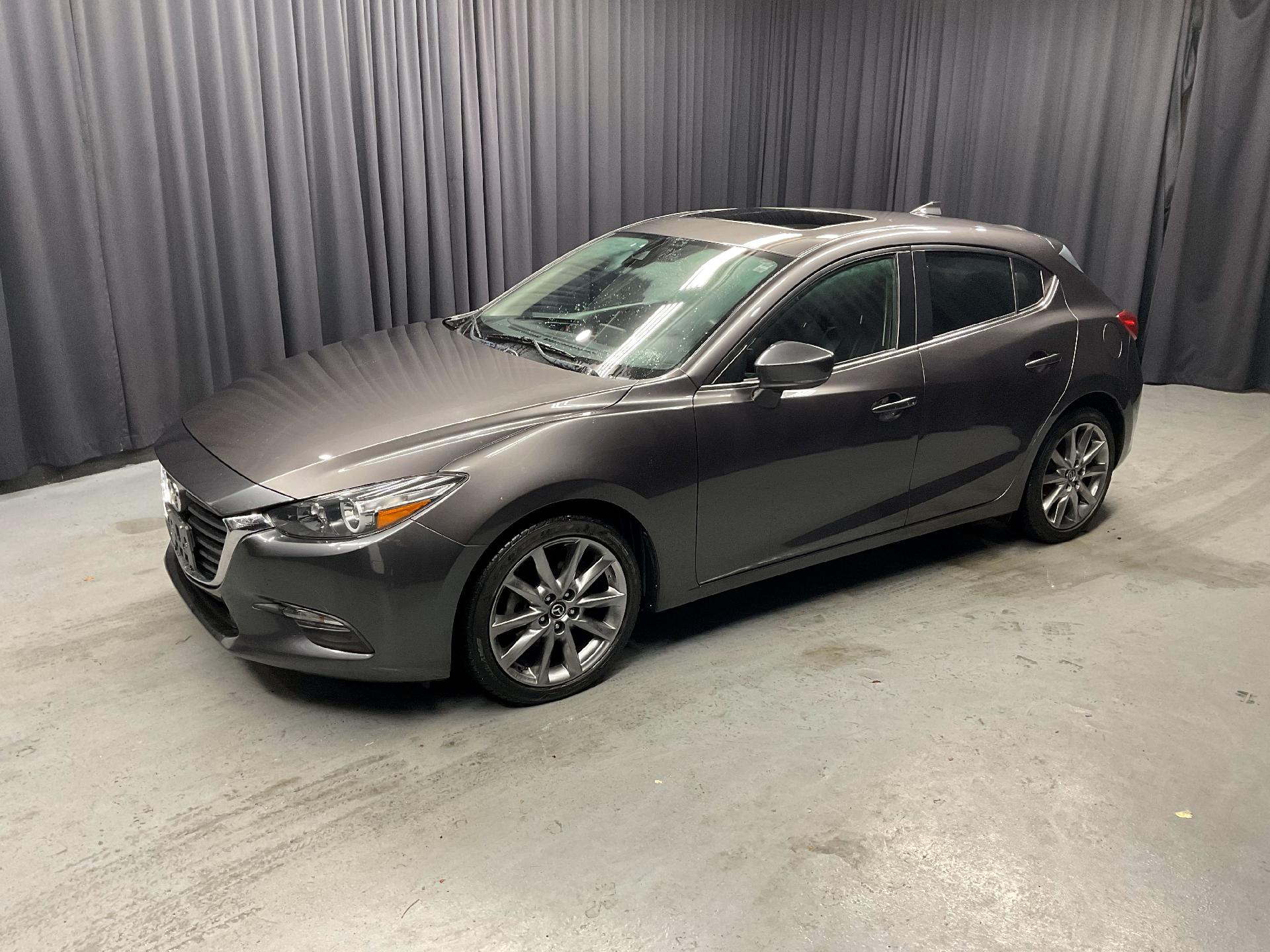 Used 2018 Mazda Mazda3 Touring with VIN 3MZBN1L37JM227610 for sale in Rittman, OH