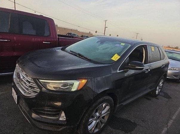 Used 2022 Ford Edge Titanium with VIN 2FMPK4K95NBB04335 for sale in Kansas City