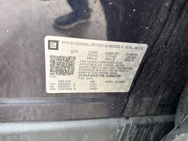 2020 Chevrolet Equinox Vehicle Photo in MEDINA, OH 44256-9631