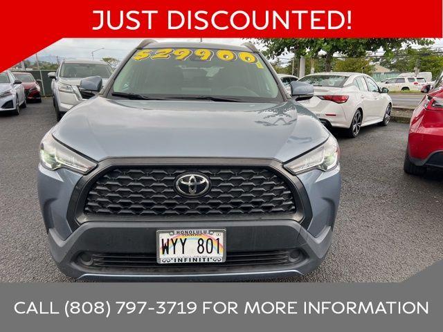 Used 2022 Toyota Corolla Cross LE with VIN 7MUCAAAG1NV021512 for sale in Kaneohe, HI
