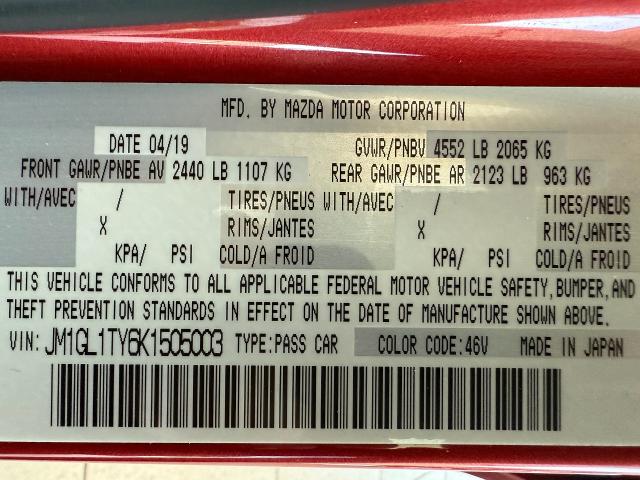 2019 Mazda6 Vehicle Photo in Appleton, WI 54914