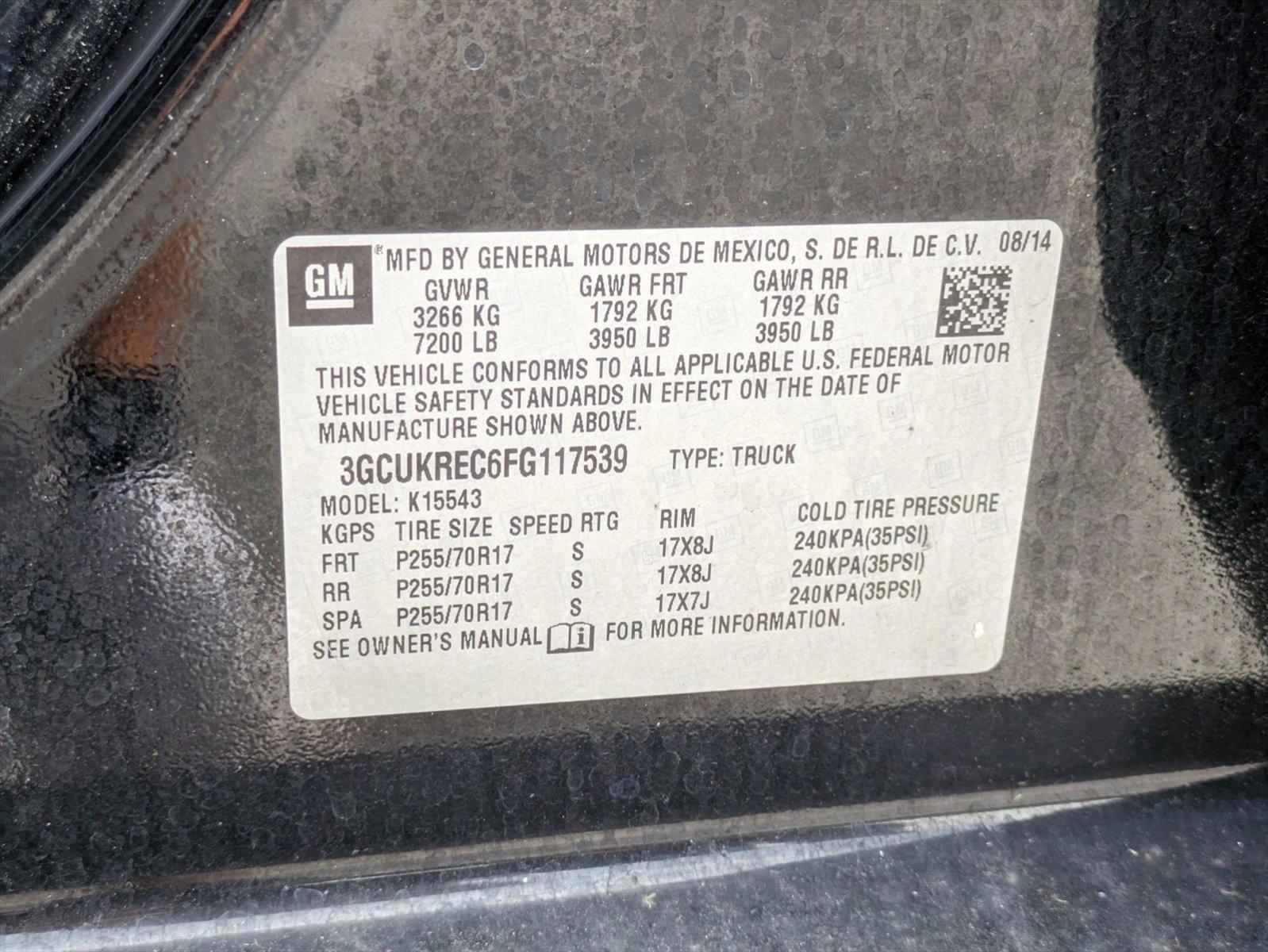 2015 Chevrolet Silverado 1500 Vehicle Photo in ORLANDO, FL 32812-3021