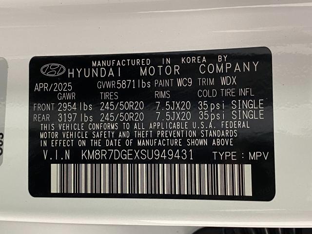 2025 Hyundai PALISADE Vehicle Photo in Appleton, WI 54913