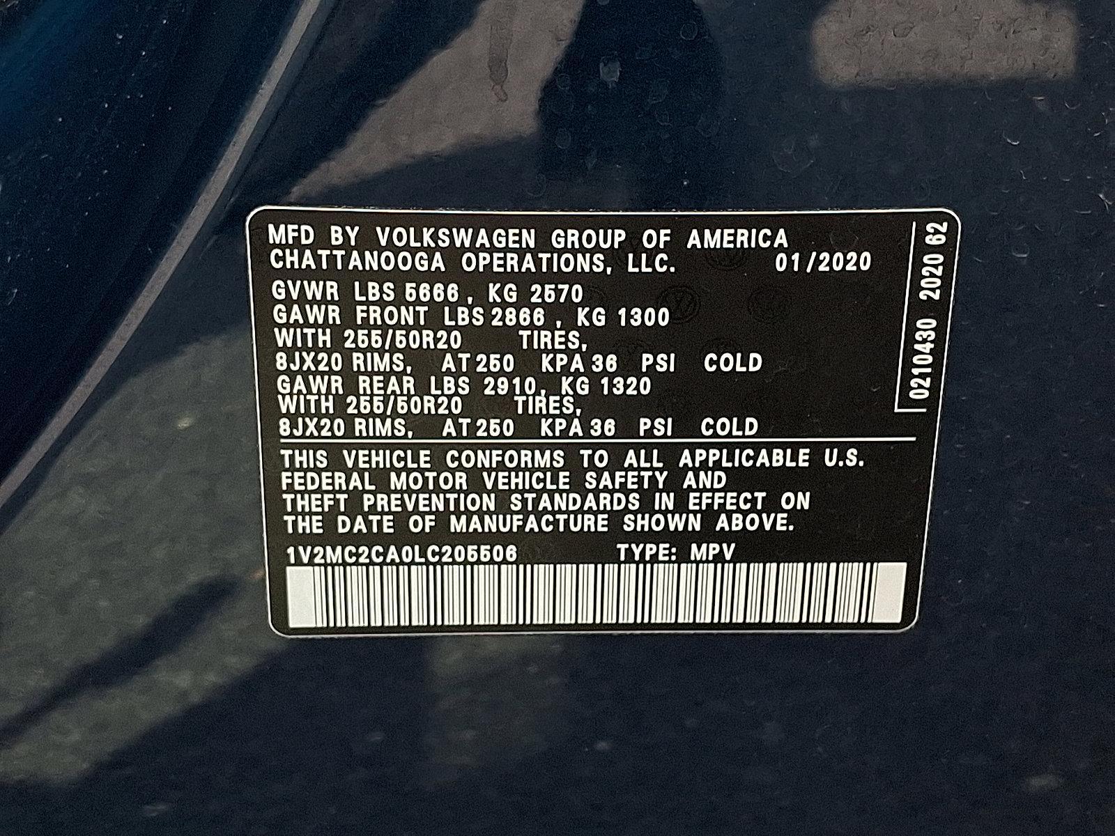 2020 Volkswagen Atlas Cross Sport Vehicle Photo in Mechanicsburg, PA 17050-2306