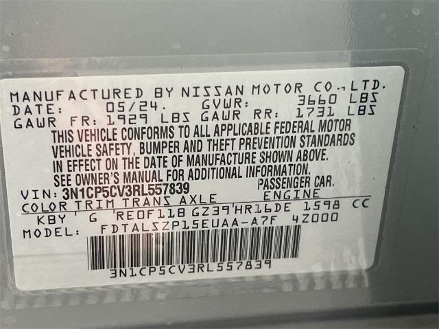 2024 Nissan Kicks Vehicle Photo in Tulsa, OK 74129
