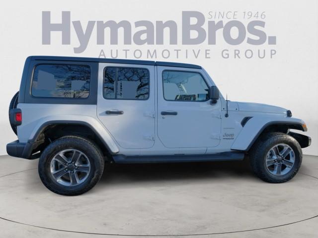 Used 2020 Jeep Wrangler Unlimited Sahara with VIN 1C4HJXEM0LW206540 for sale in Midlothian, VA