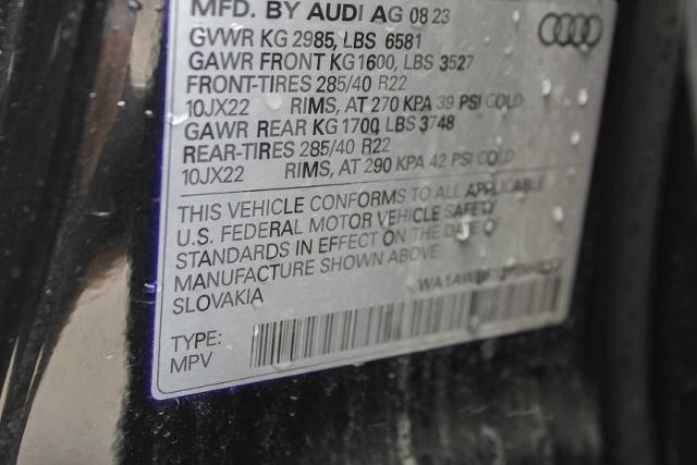 2023 Audi SQ8 Vehicle Photo in HOUSTON, TX 77090