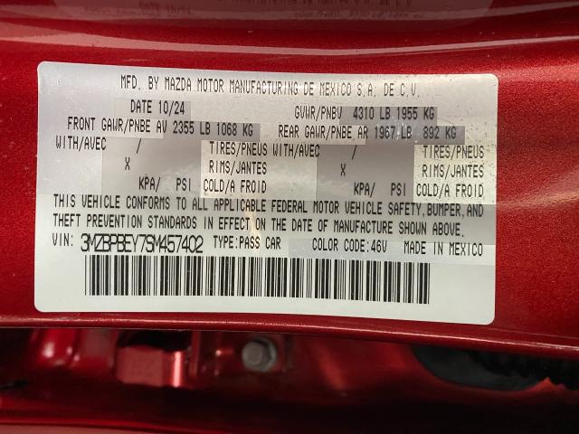 2025 Mazda3 Vehicle Photo in Appleton, WI 54913