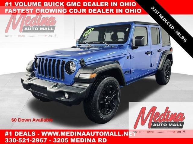 2021 Jeep Wrangler Vehicle Photo in MEDINA, OH 44256-9631