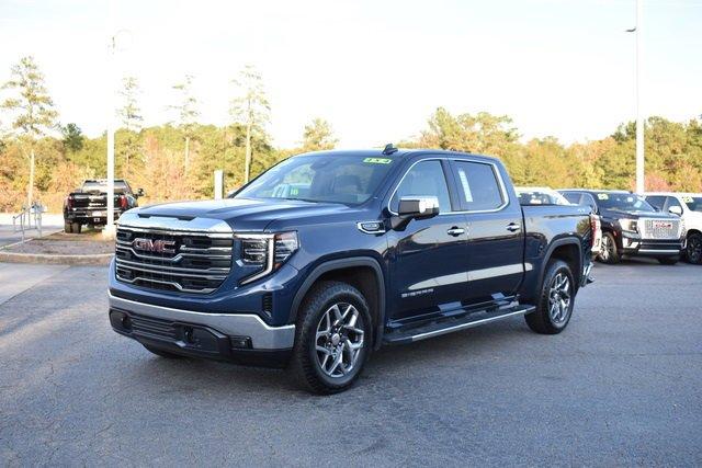 Certified 2022 GMC Sierra 1500 SLT with VIN 1GTUUDEDXNZ613383 for sale in Columbia, SC