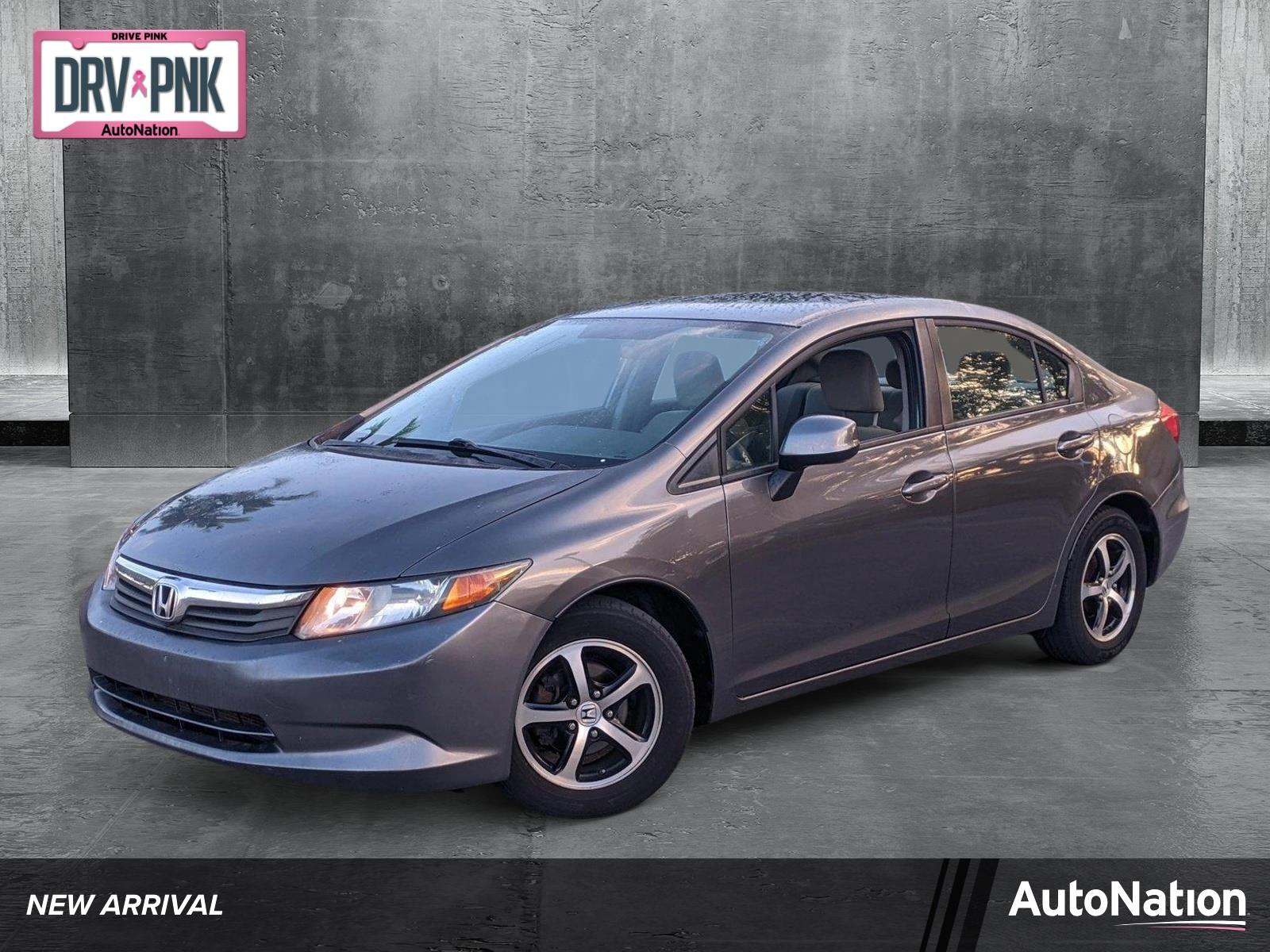 2012 Honda Civic Sdn Vehicle Photo in PEMBROKE PINES, FL 33024-6534