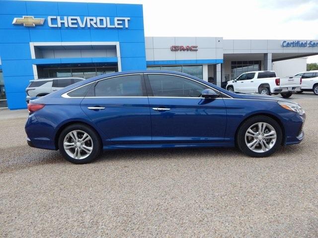 Used 2018 Hyundai Sonata Limited with VIN 5NPE34AF1JH599194 for sale in Dalhart, TX