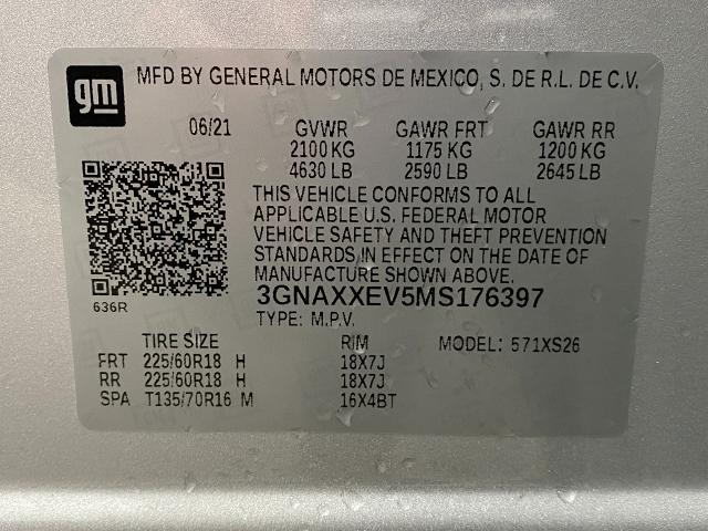 2021 Chevrolet Equinox Vehicle Photo in Appleton, WI 54913
