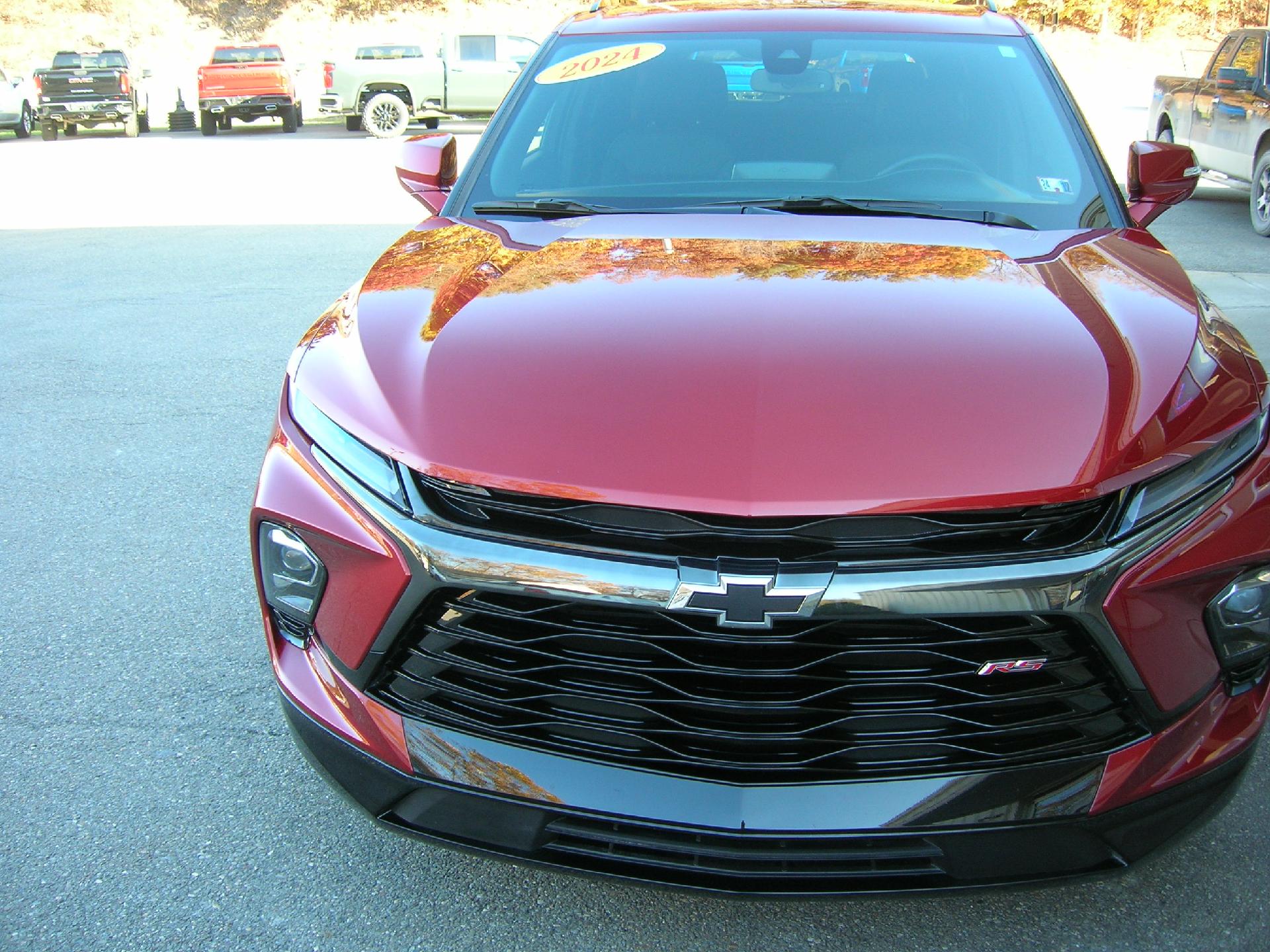 Used 2024 Chevrolet Blazer RS with VIN 3GNKBKRS8RS175189 for sale in Troy, PA