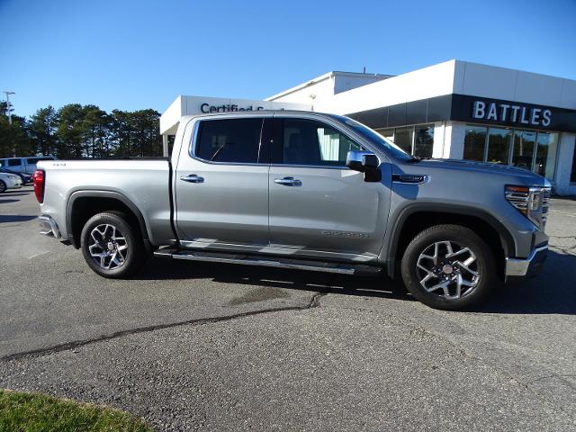 Certified 2023 GMC Sierra 1500 SLT with VIN 3GTUUDED2PG271091 for sale in Bourne, MA