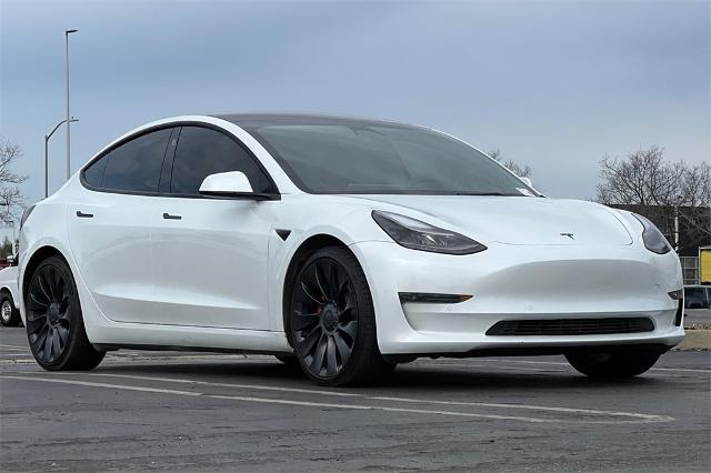 Used 2022 Tesla Model 3 Performance with VIN 5YJ3E1EC9NF294918 for sale in Dublin, CA