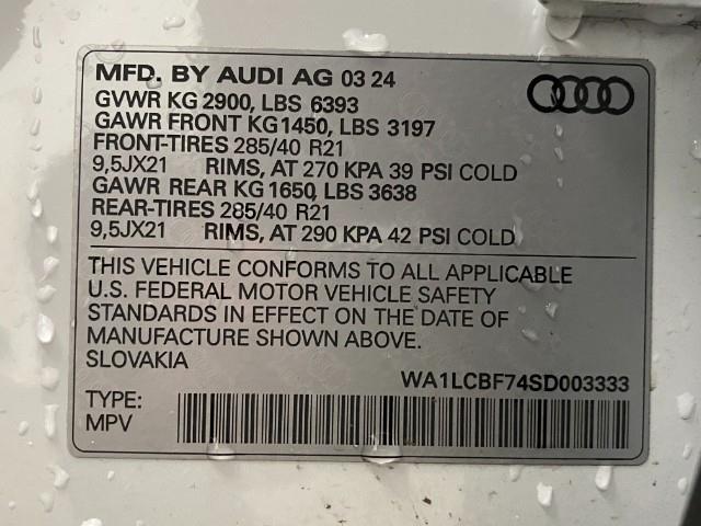 2025 Audi Q7 Vehicle Photo in Appleton, WI 54913