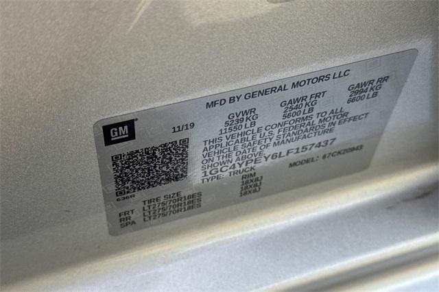 2020 Chevrolet Silverado 2500 HD Vehicle Photo in ELK GROVE, CA 95757-8703