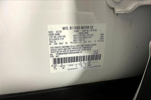 2022 Ford Explorer Vehicle Photo in Tulsa, OK 74129