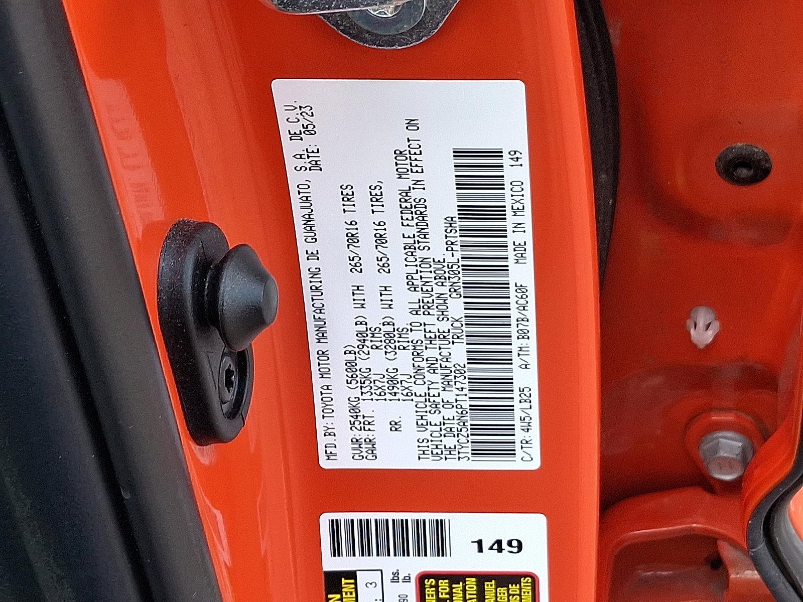 2023 Toyota Tacoma 4WD Vehicle Photo in Trevose, PA 19053