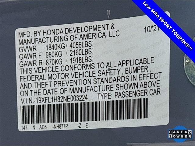 2022 Honda Civic Hatchback Vehicle Photo in Puyallup, WA 98371