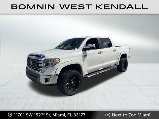 Used 2020 Toyota Tundra 1794 Edition with VIN 5TFGY5F14LX270221 for sale in Miami, FL